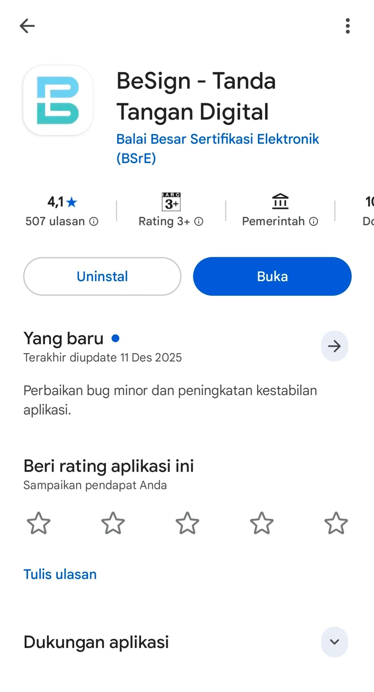 Screenshot Aplikasi
